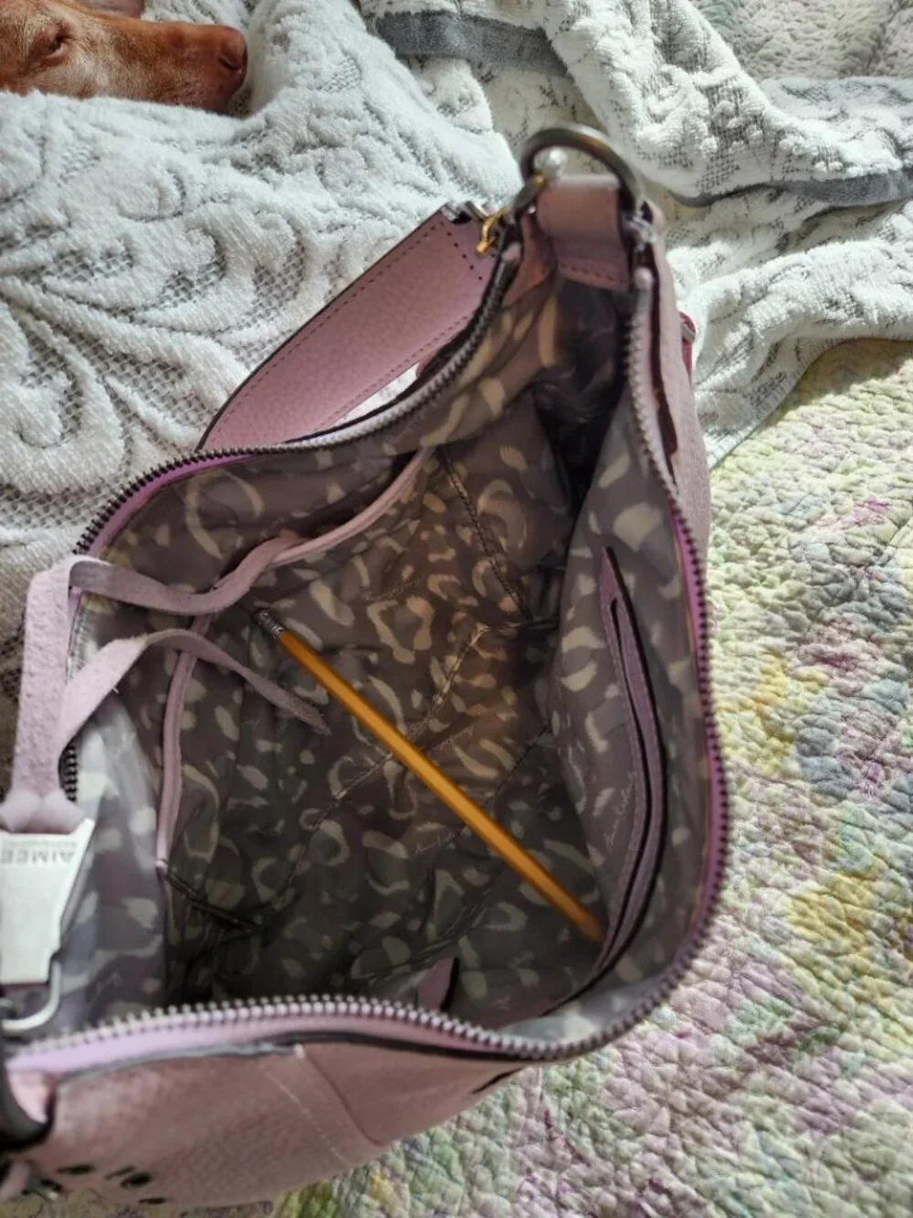 Band New Aimee Kestenberg Pink Handbag